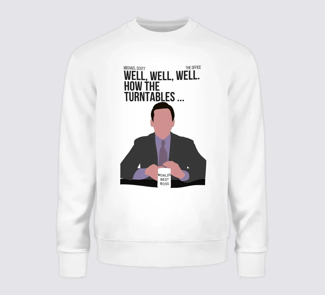 Michael Scott Quote felpa da Attaboy Dsgn