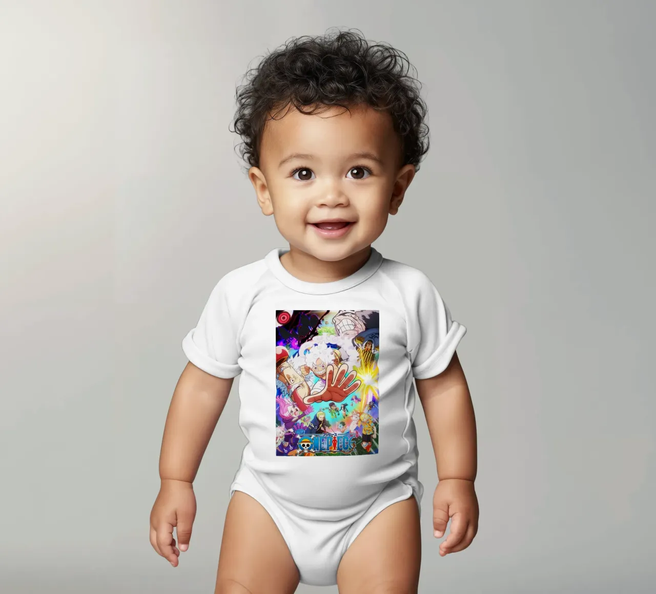 Eierköpfe Bogen Kurzarm Babybody von withandname