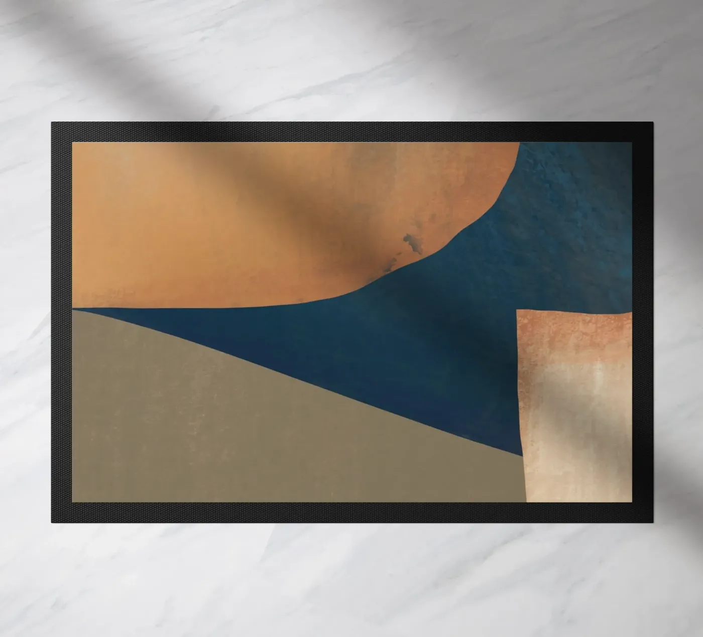 Textured composition doormat by Little Dean