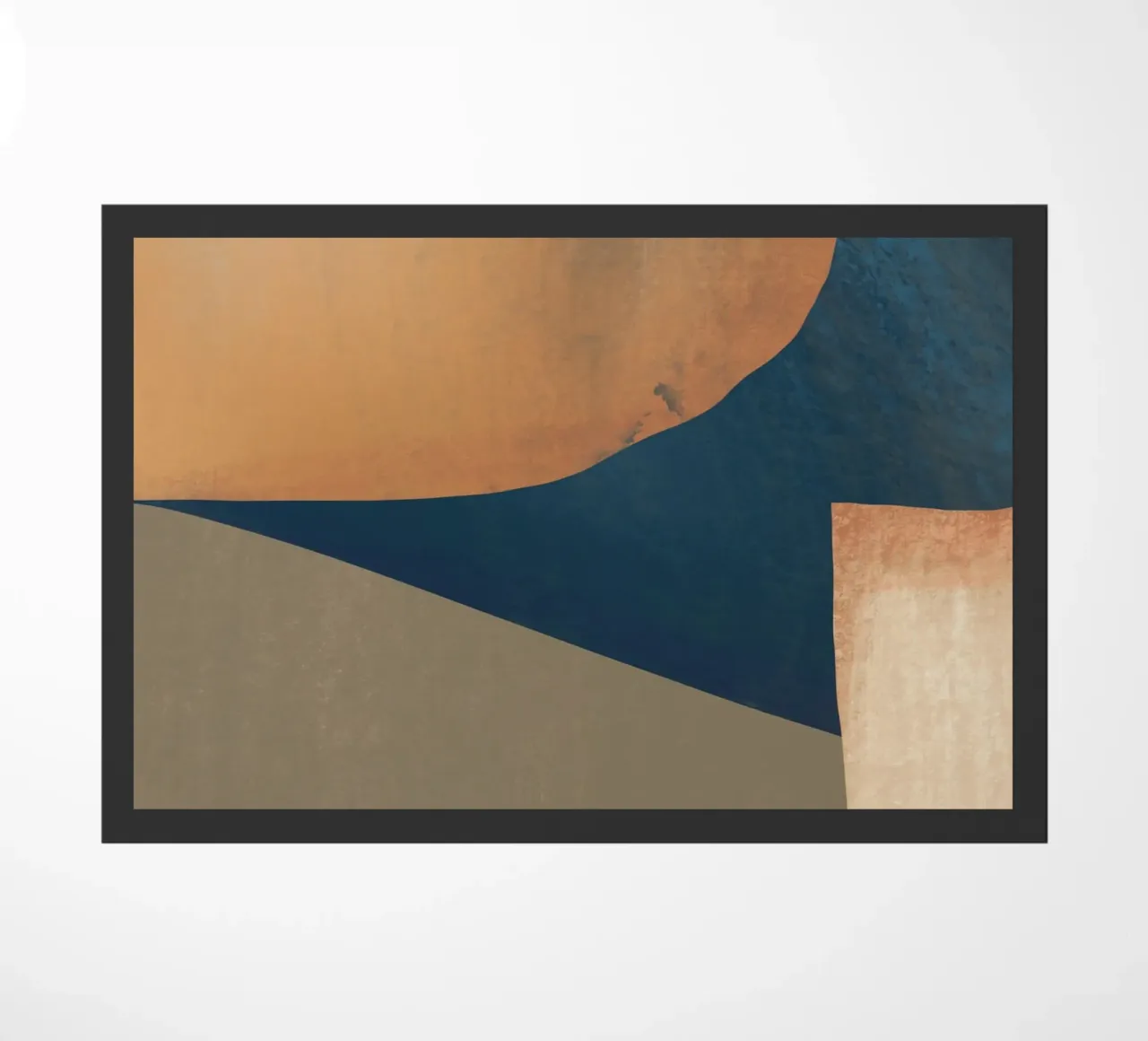 Textured composition doormat by Little Dean