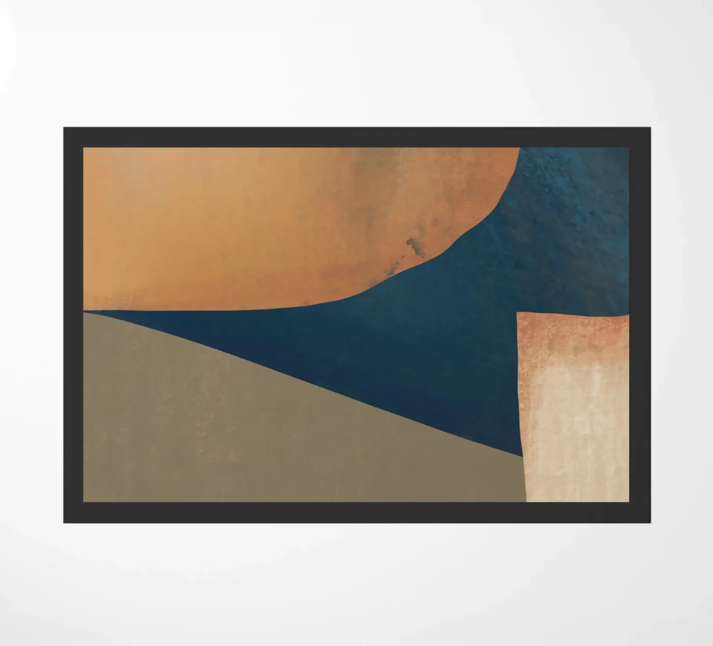 Textured composition doormat by Little Dean