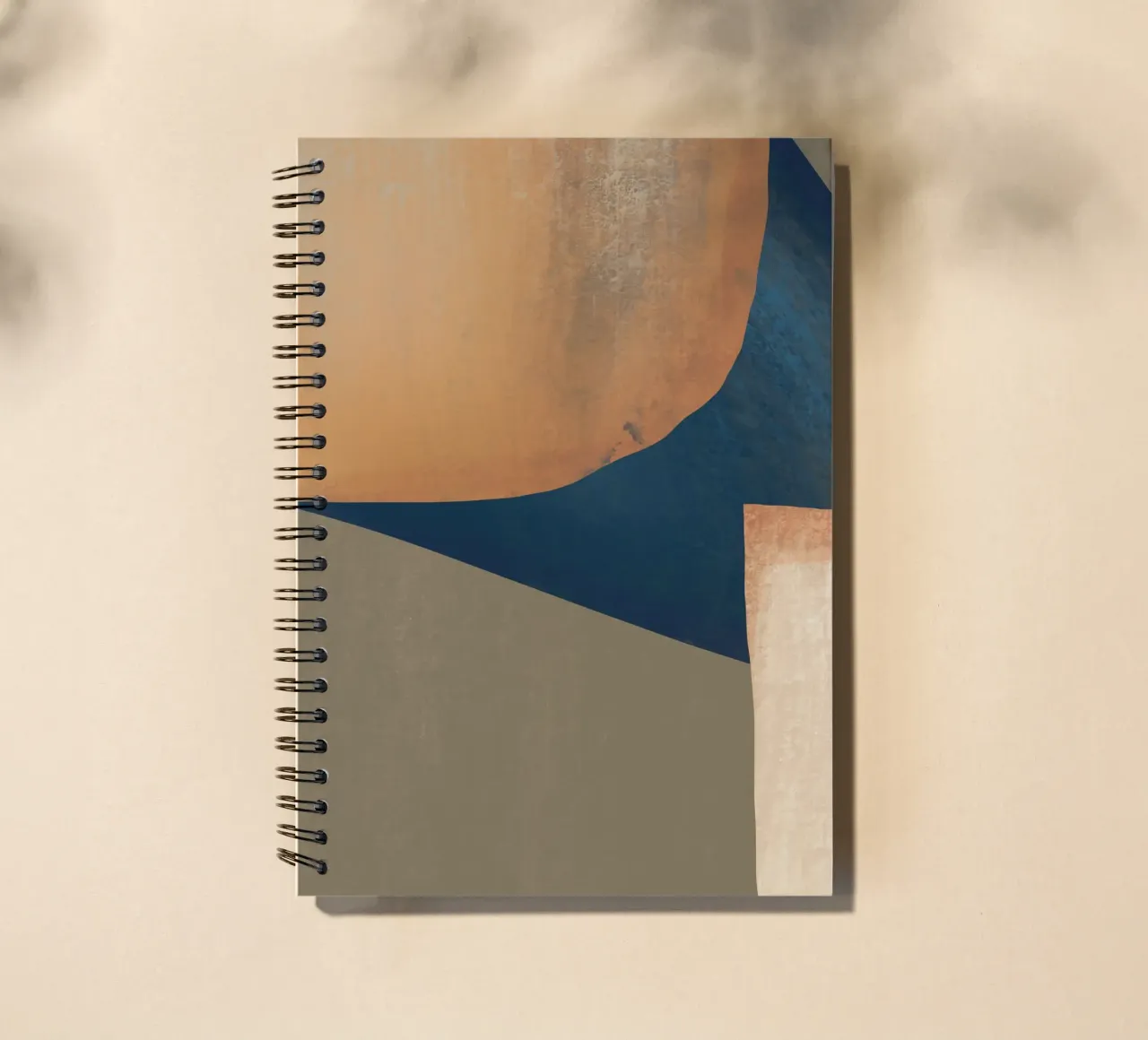 Textured composition spiral notebook by Little Dean