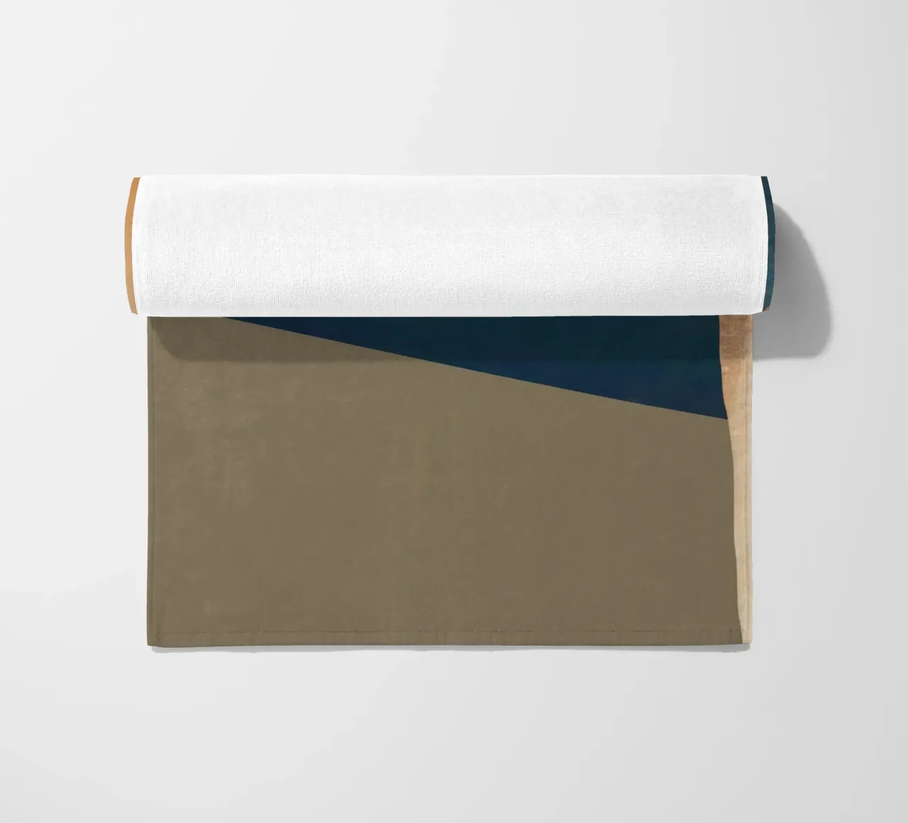 Textured composition beach towel by Little Dean
