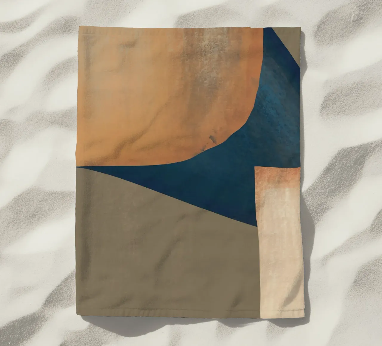 Textured composition beach towel by Little Dean