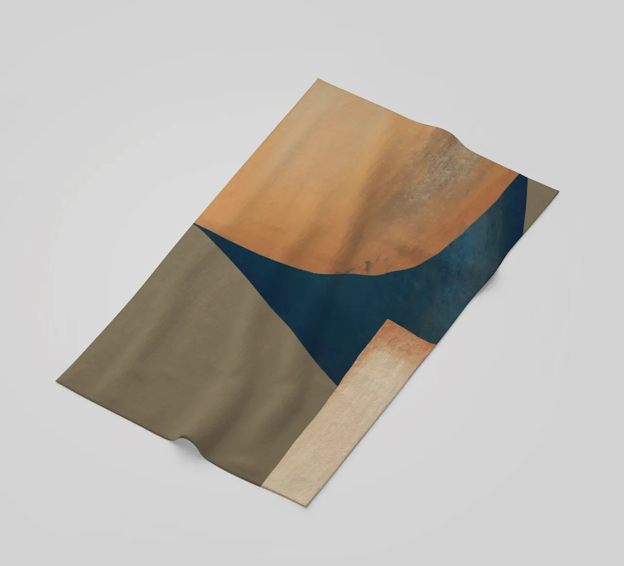 Textured composition beach towel by Little Dean