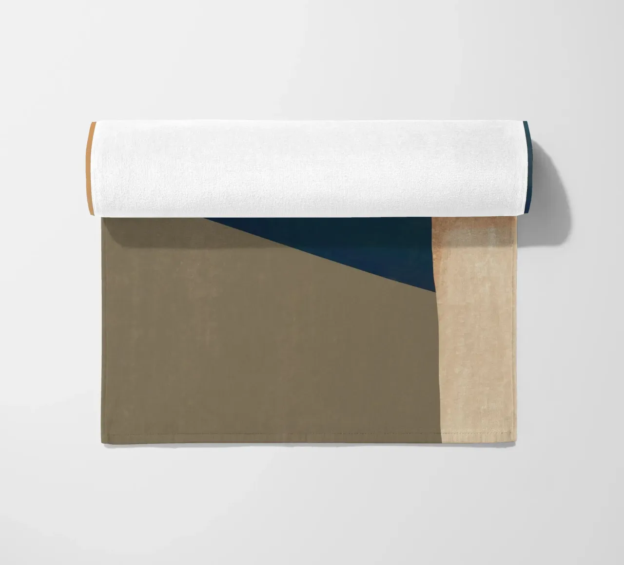 Textured composition beach towel by Little Dean