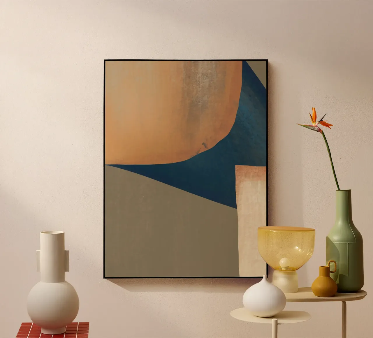 Composition texturée plexiglas de Little Dean