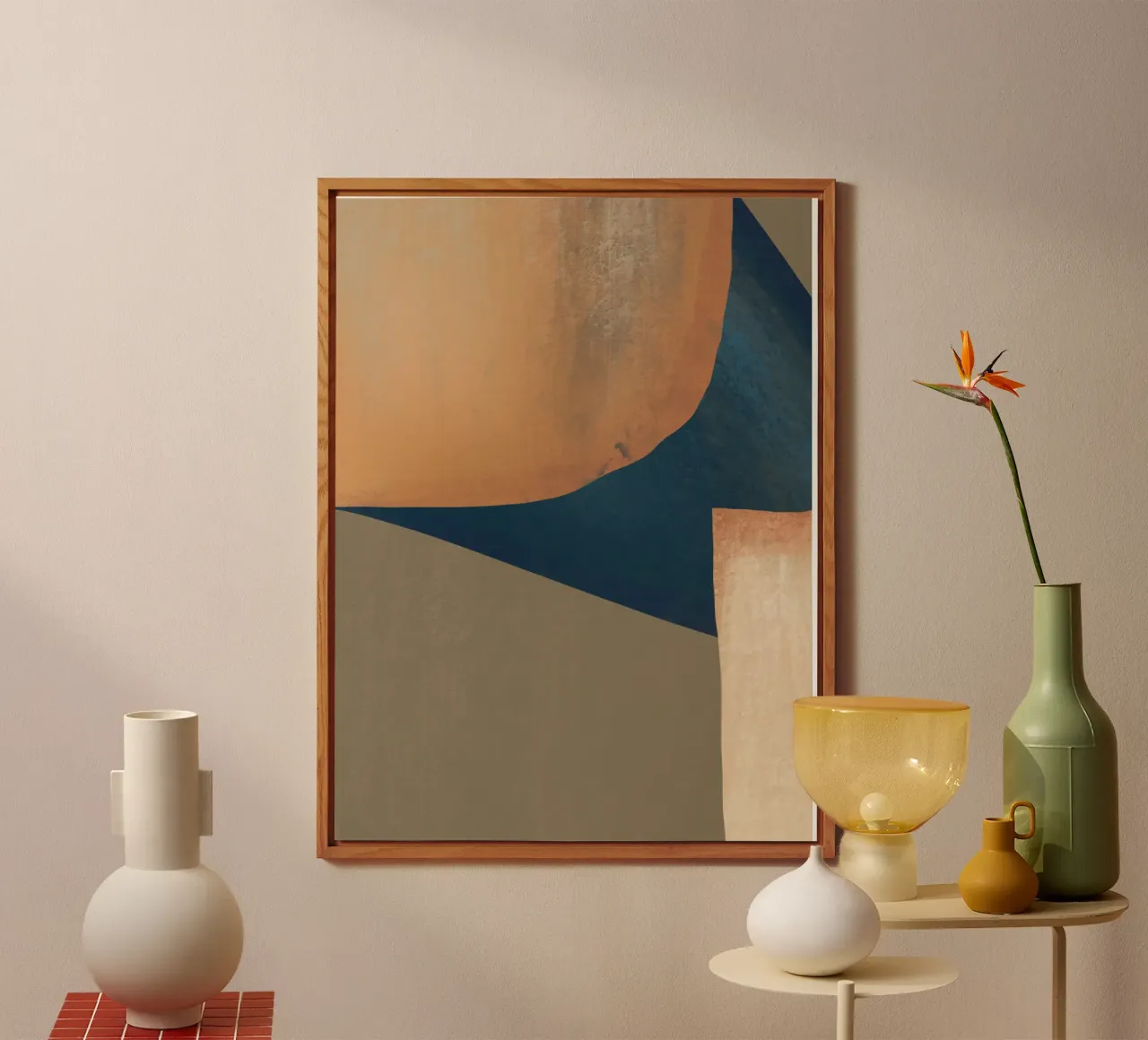 Composition texturée panneau forex de Little Dean