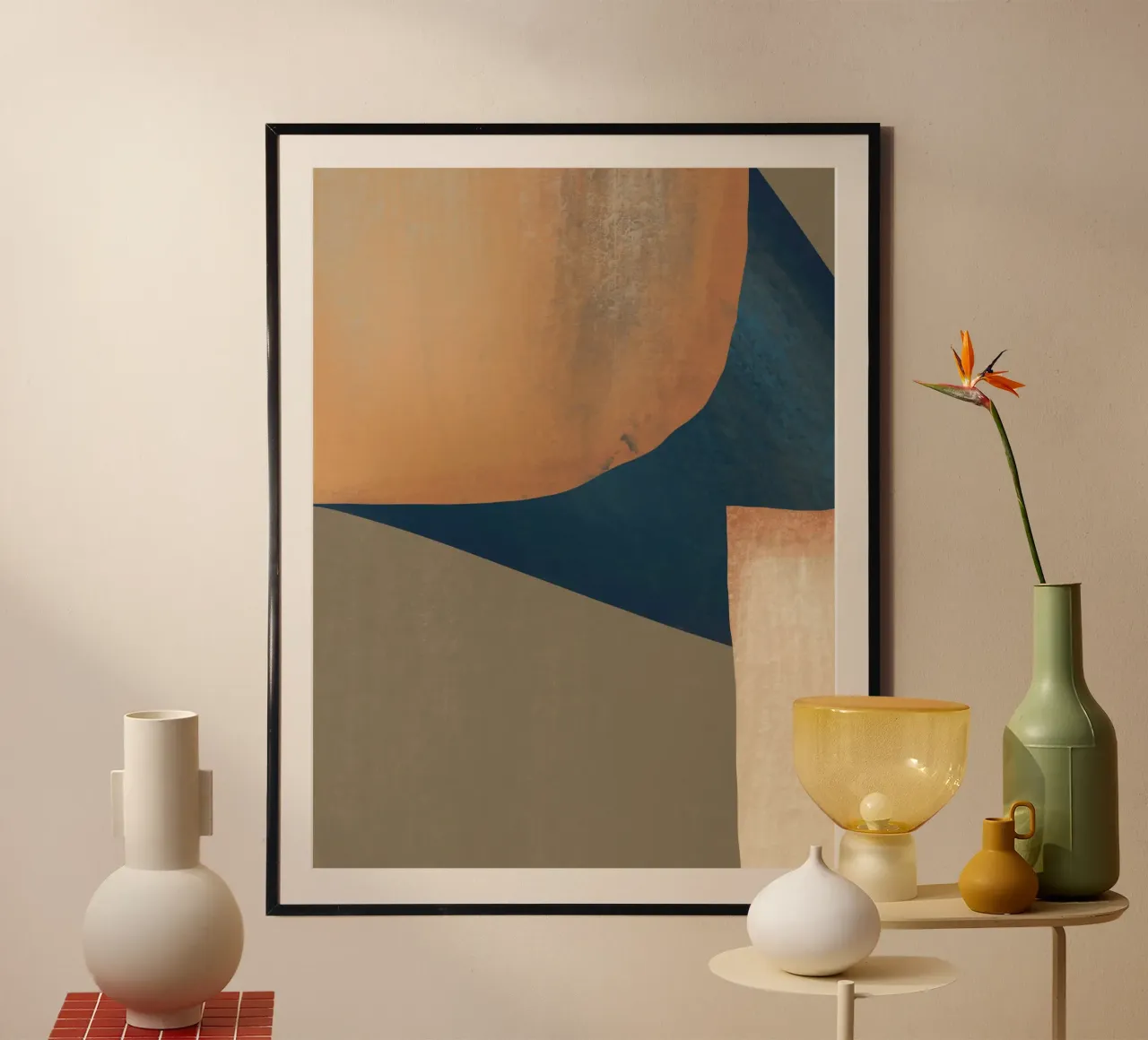 Composition texturée poster de Little Dean