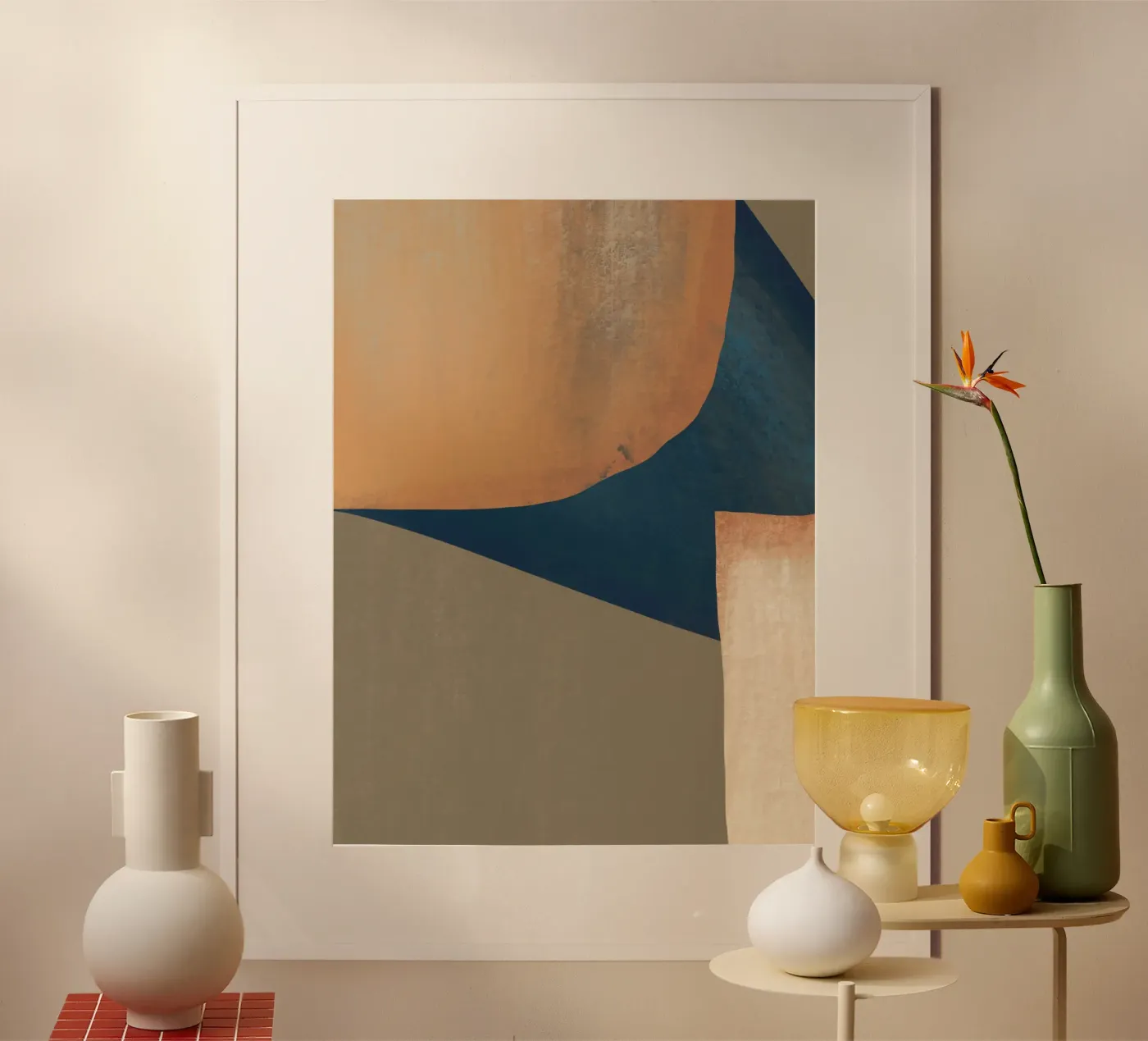 Composition texturée poster de Little Dean