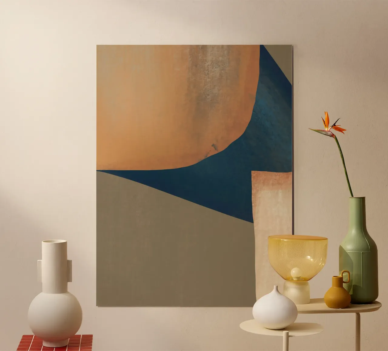 Composition texturée poster de Little Dean