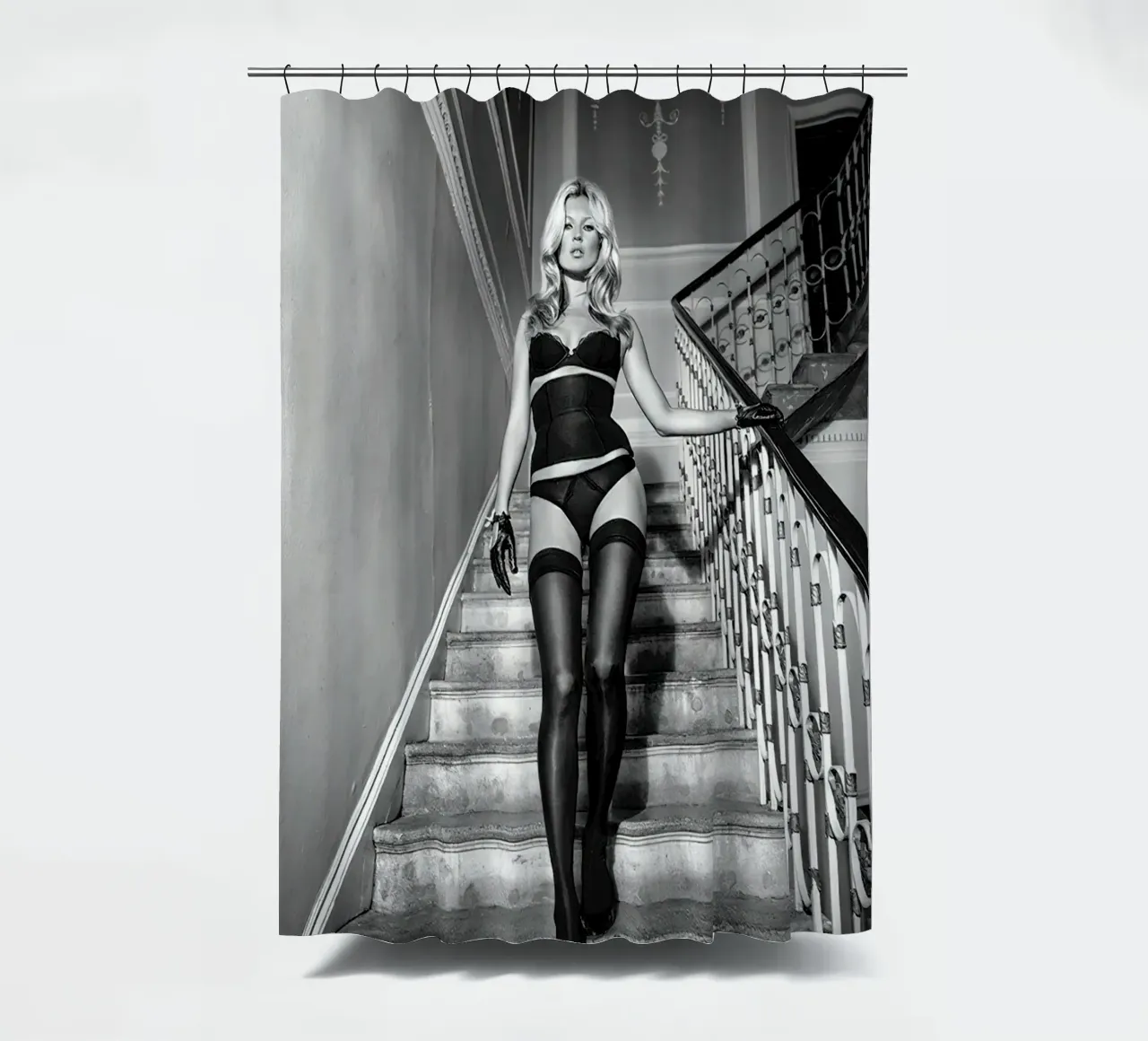 Kate Moss vintage tenda da doccia da Beth Pop Culture
