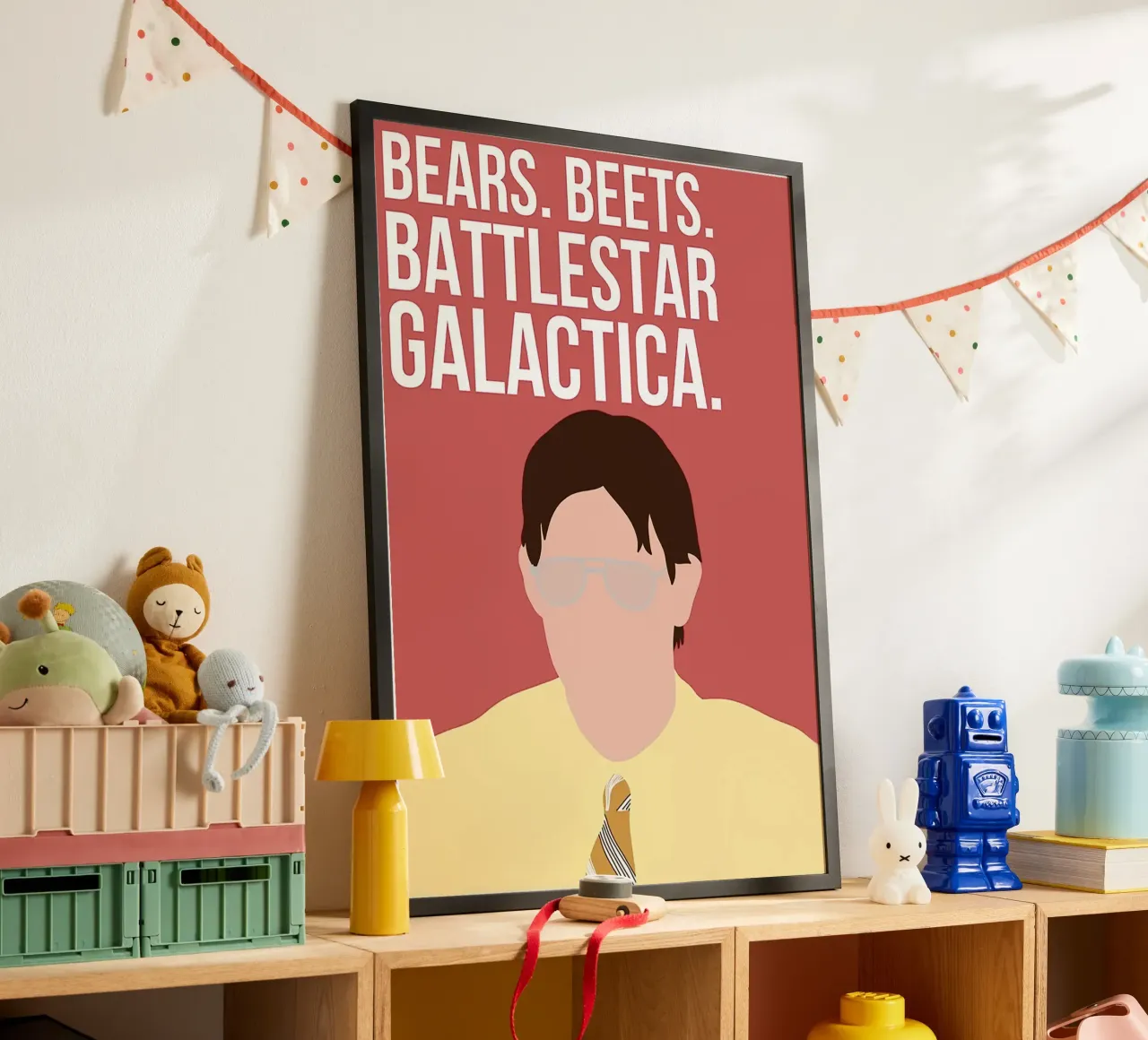 Bears. Beets. Battlestar Galactica hahnemühle by Attaboy Dsgn