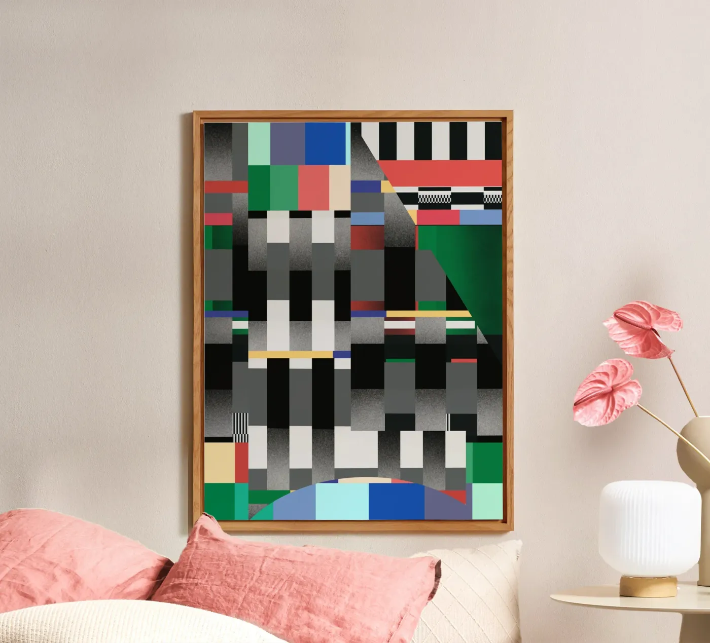 Glitches pattern 04 forex plate by Little Dean