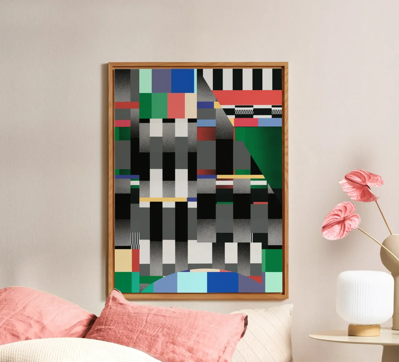 Glitches pattern 04 product.type.forexplatte common.byCreator Little Dean