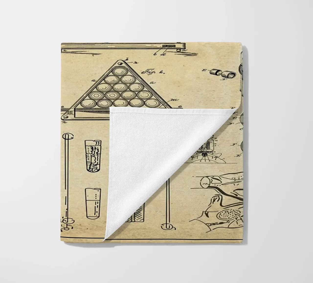 Poster sulla conoscenza del biliardo telo mare da Maritiknowled