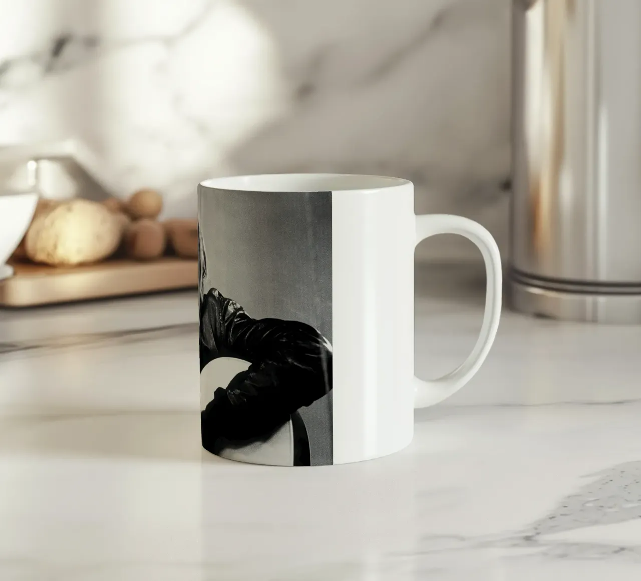 Kurt Cobain Classico B&N tazza in ceramica da Beth Pop Culture