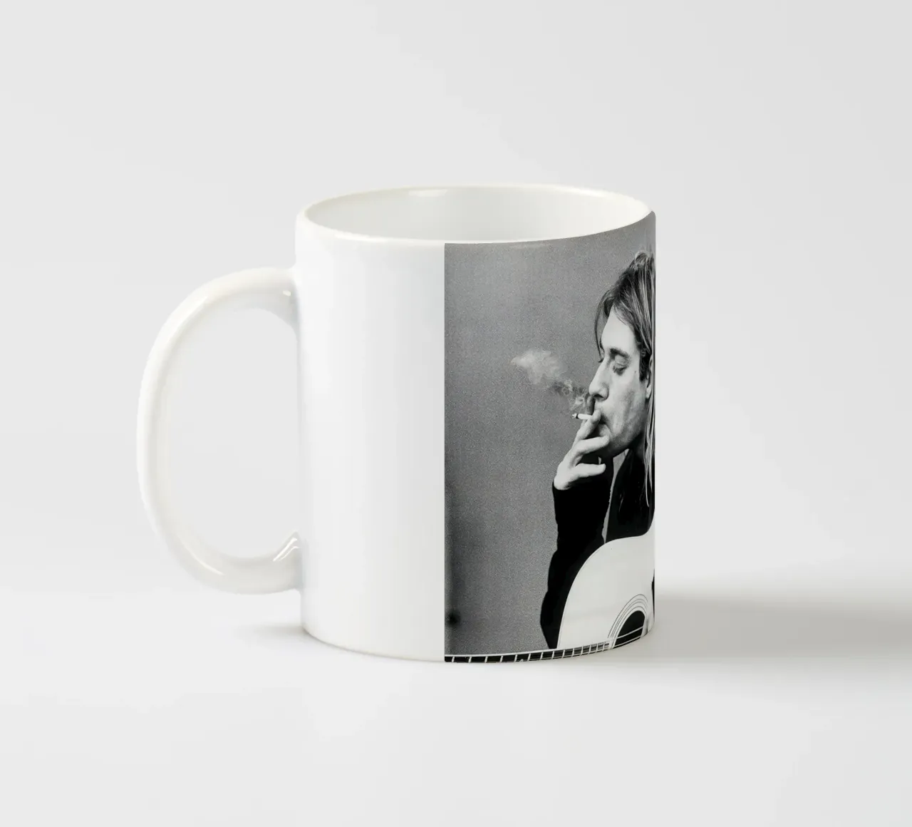 Kurt Cobain Classico B&N tazza in ceramica da Beth Pop Culture