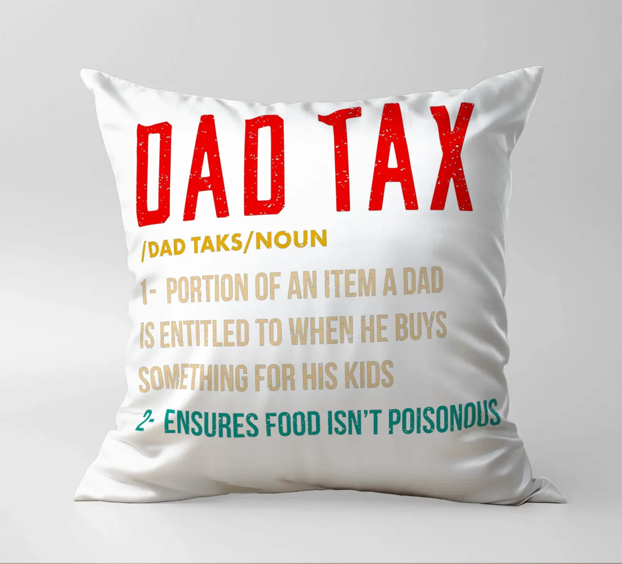 Dad Tax cuscino da edsonramosart