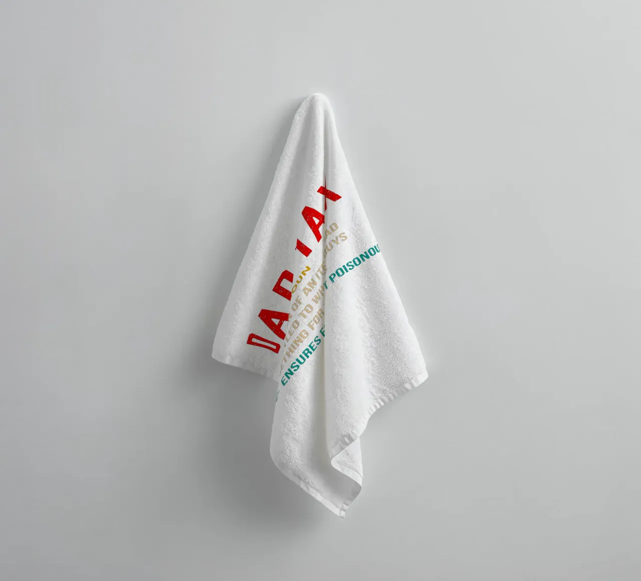 Dad Tax asciugamano da bagno da edsonramosart