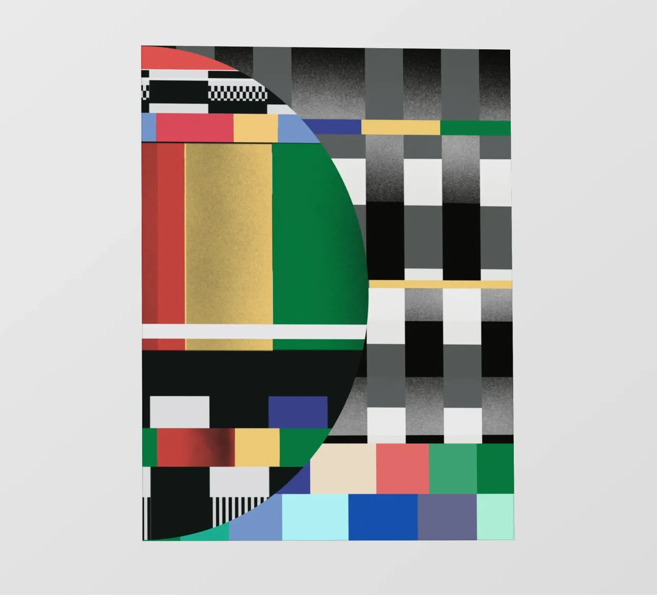 Modello Glitches 05 pellicola backlit da Little Dean