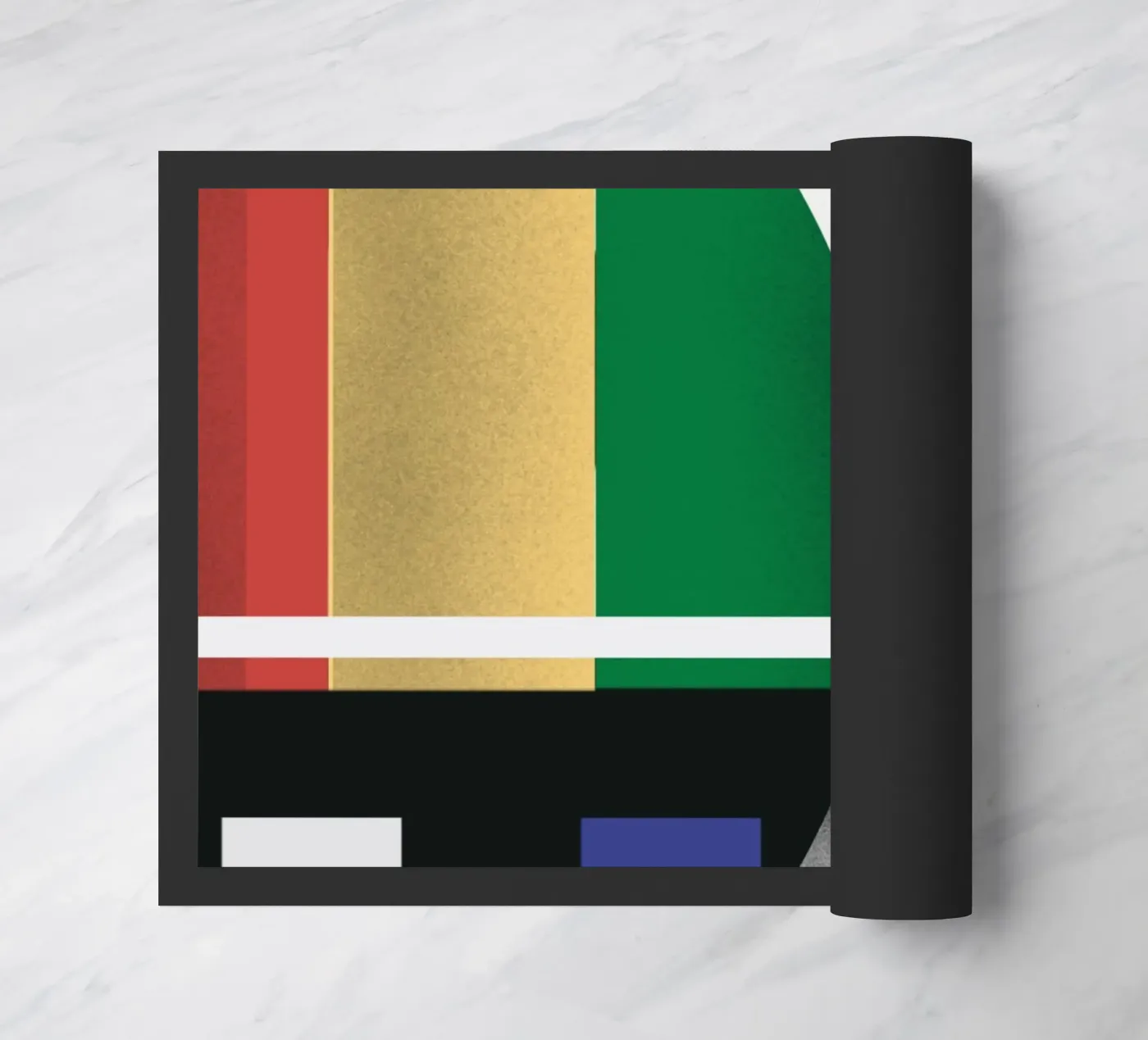 Modèle Glitches 05 paillasson de Little Dean