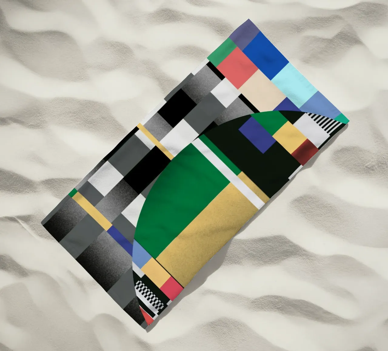 Modello Glitches 05 telo mare da Little Dean