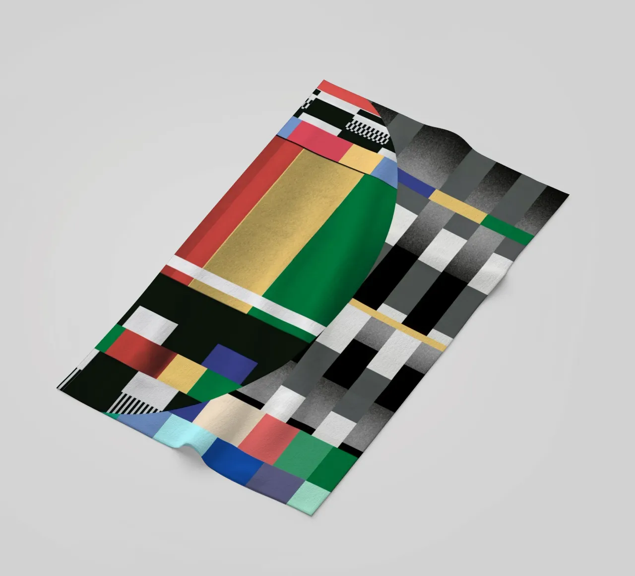 Modello Glitches 05 telo mare da Little Dean