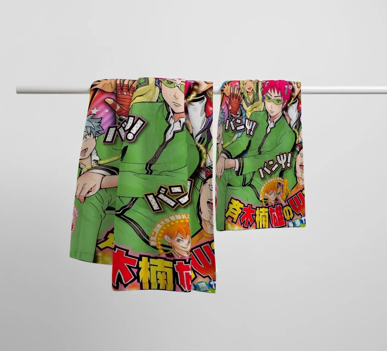 Saiki Kusuo Handtuch von Waylons Studio