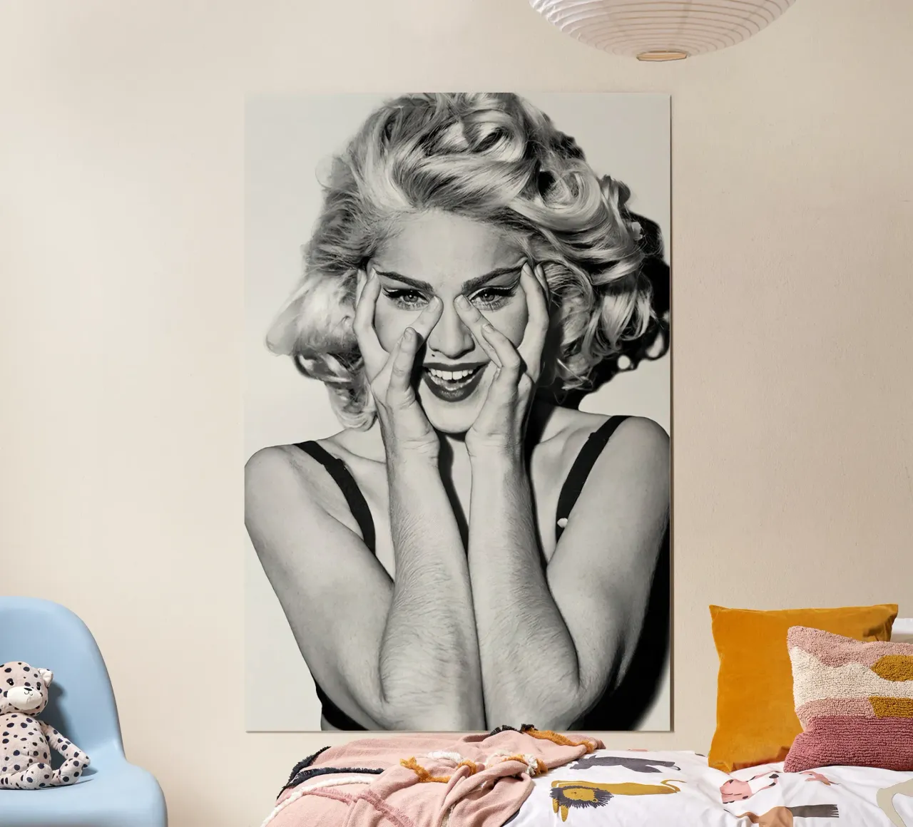 Ritratto di Madonna d'epoca poster da Beth Pop Culture
