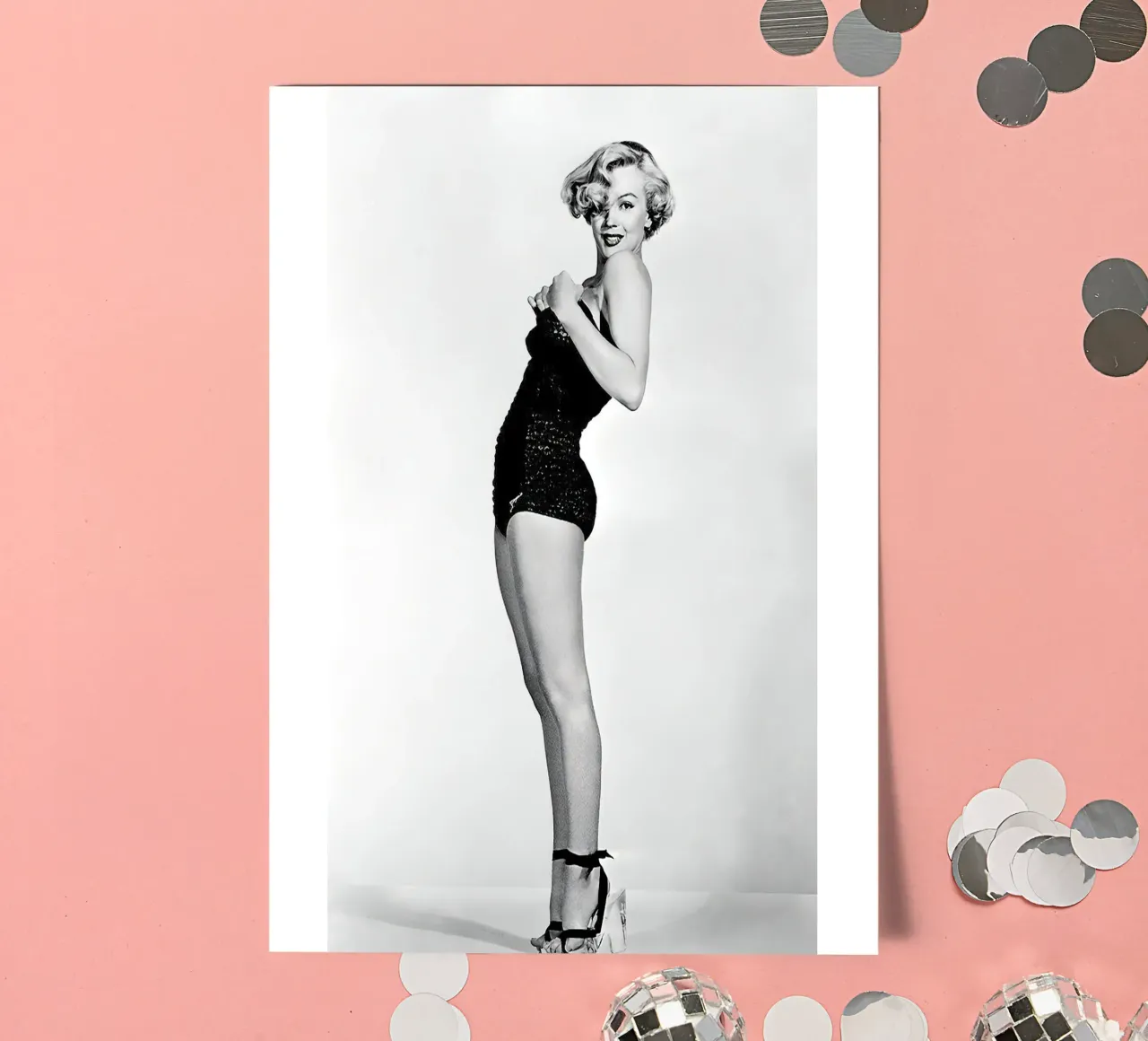 Marilyn Monroe High Heels sticker sheet by Beth Pop Culture