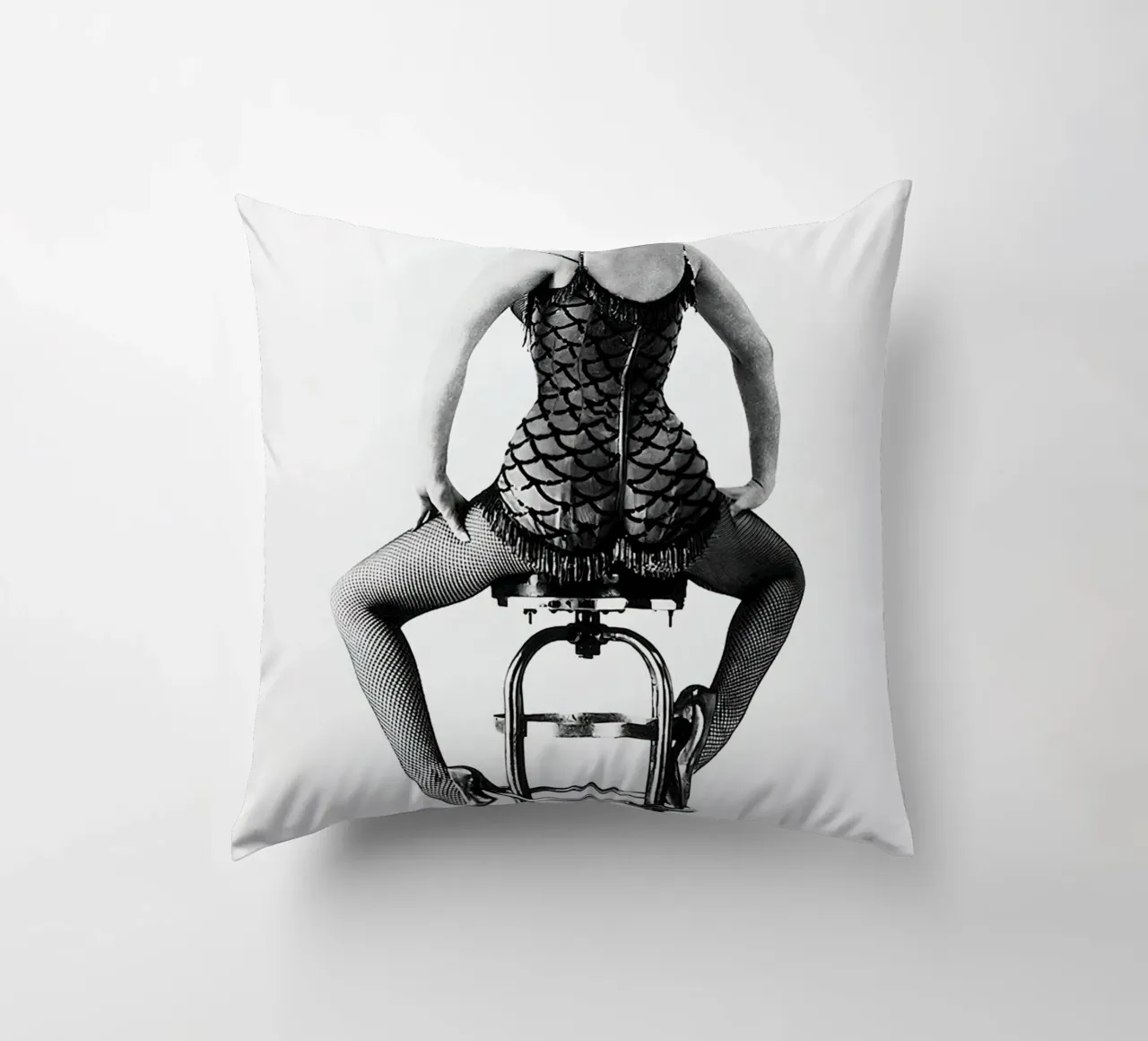 Marilyn Monroe vue de dos coussin de Beth Pop Culture