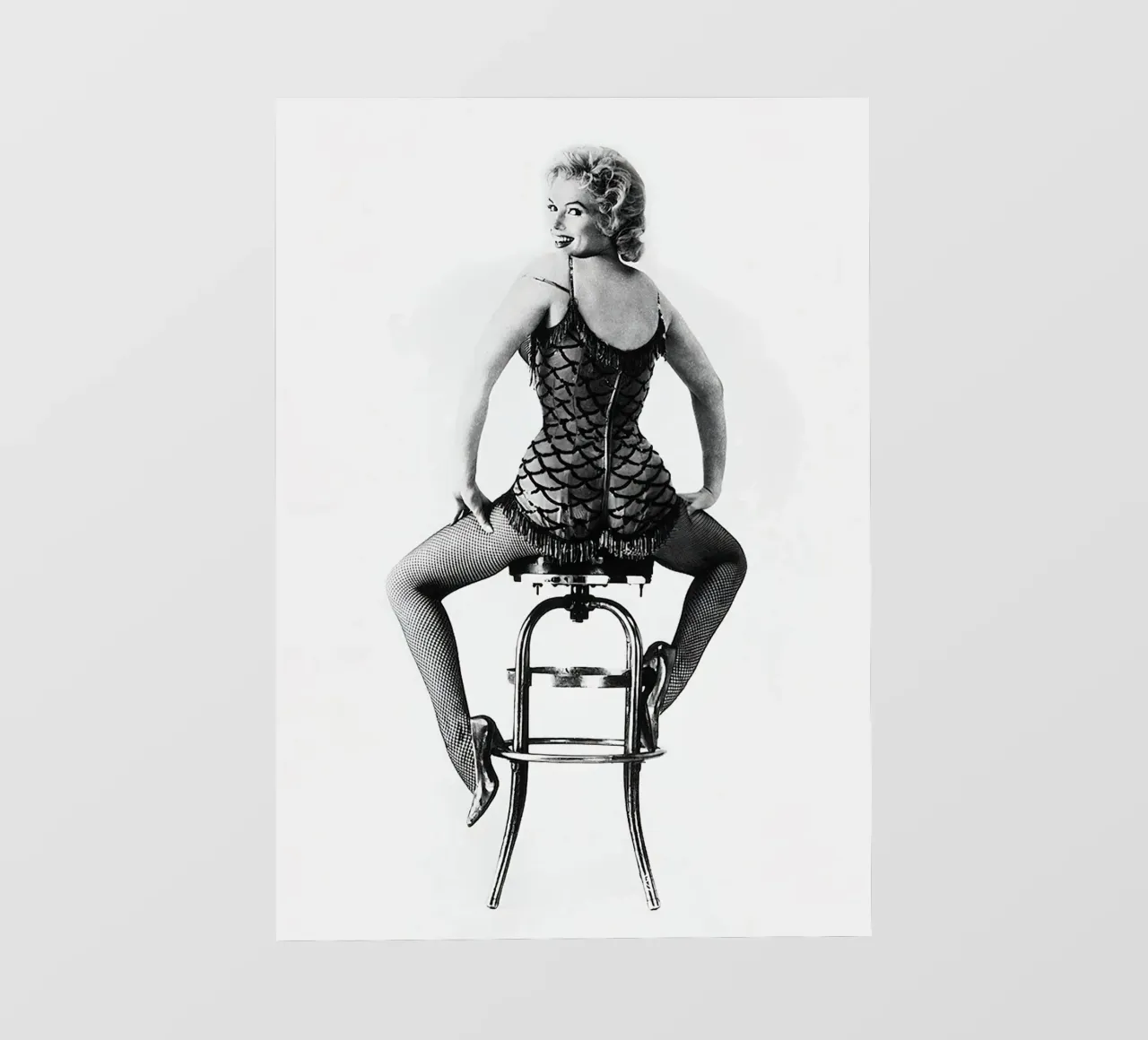 Marilyn Monroe vue de dos papier peint photo de Beth Pop Culture
