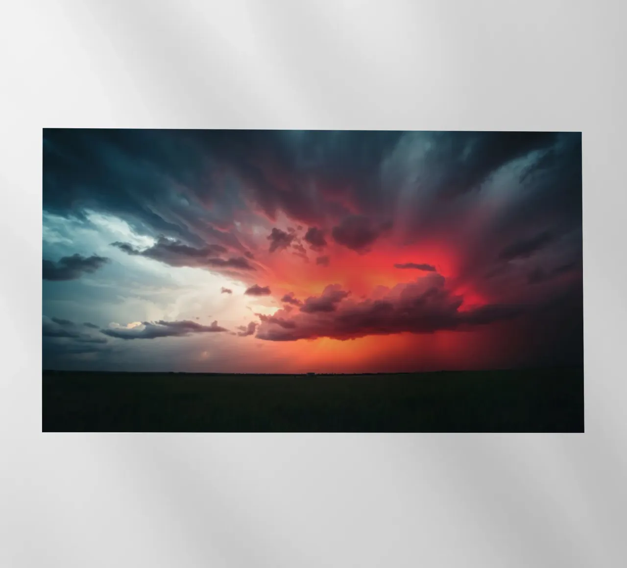 Un fondo que representa el cielo con colores complementarios lámina retroiluminada de DesignDoodle