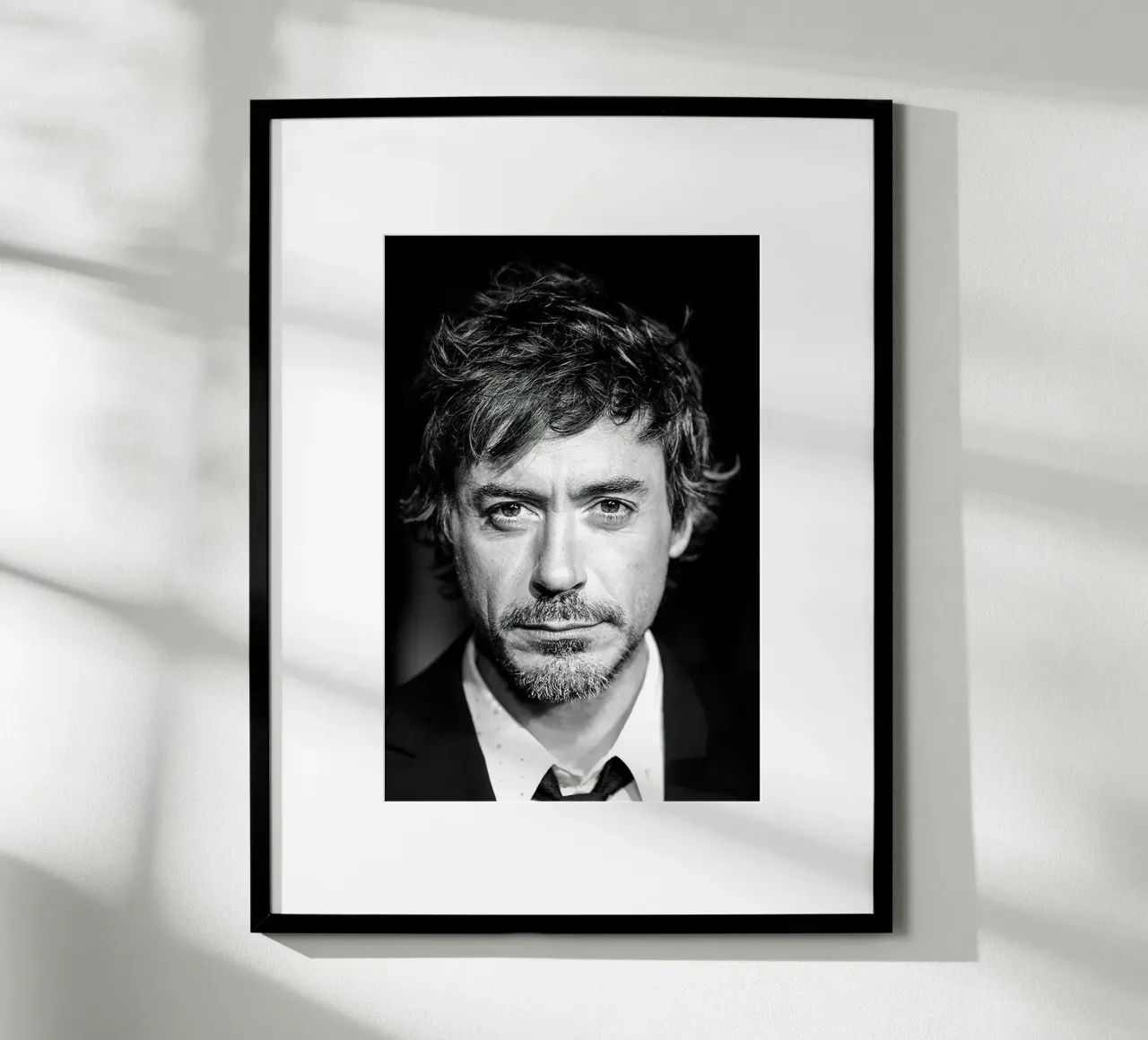 Robert Downey Jr Ritratto B&N carta hahnemühle da Beth Pop Culture