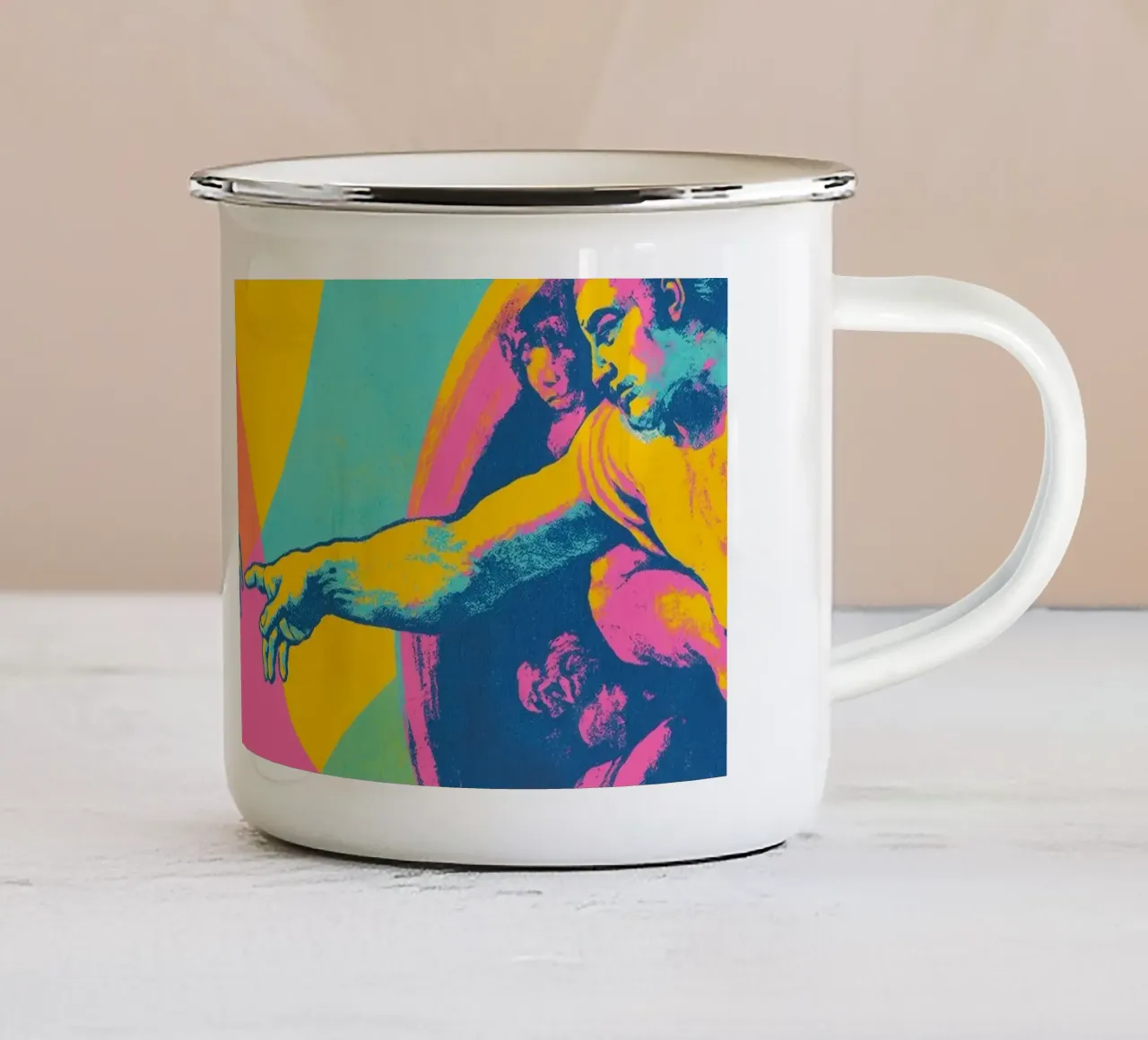 The Touch (Neon Masters Series) tazza in smalto da treechild