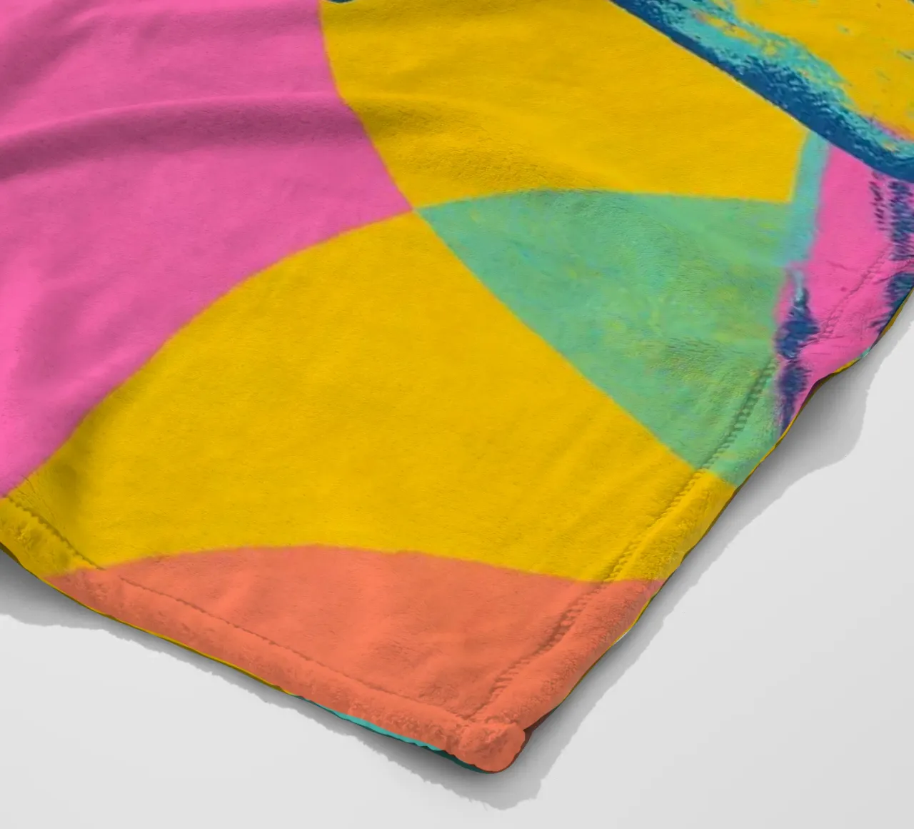 The Touch (Neon Masters Series) fleece blanket by treechild
