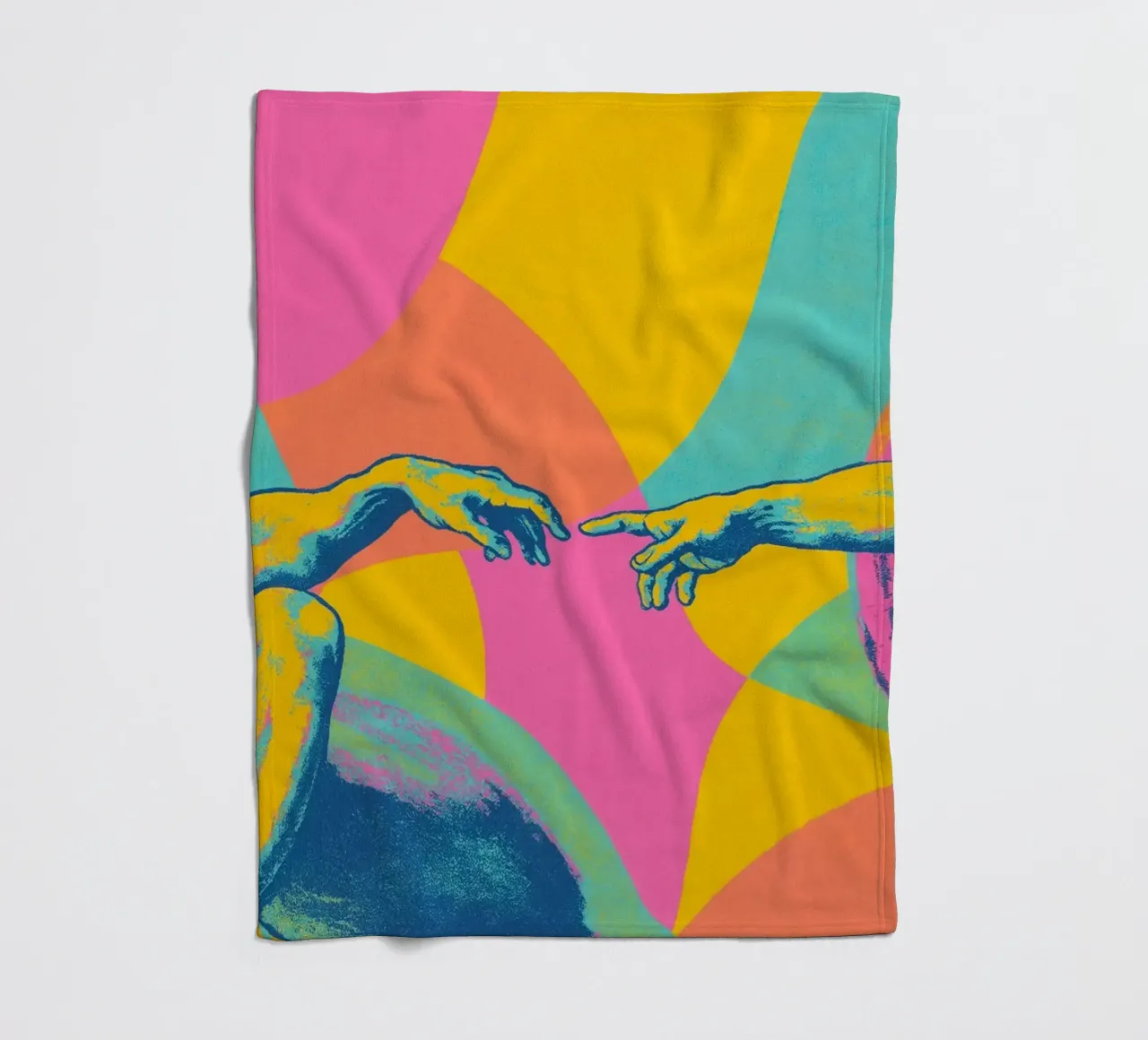 The Touch (Neon Masters Series) fleece blanket by treechild
