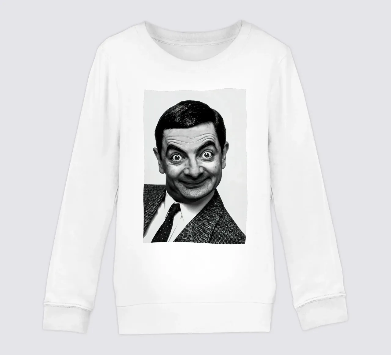 Rowan Atkinson Mr. Bean Sonrisa icónica sudadera para niño de Beth Pop Culture