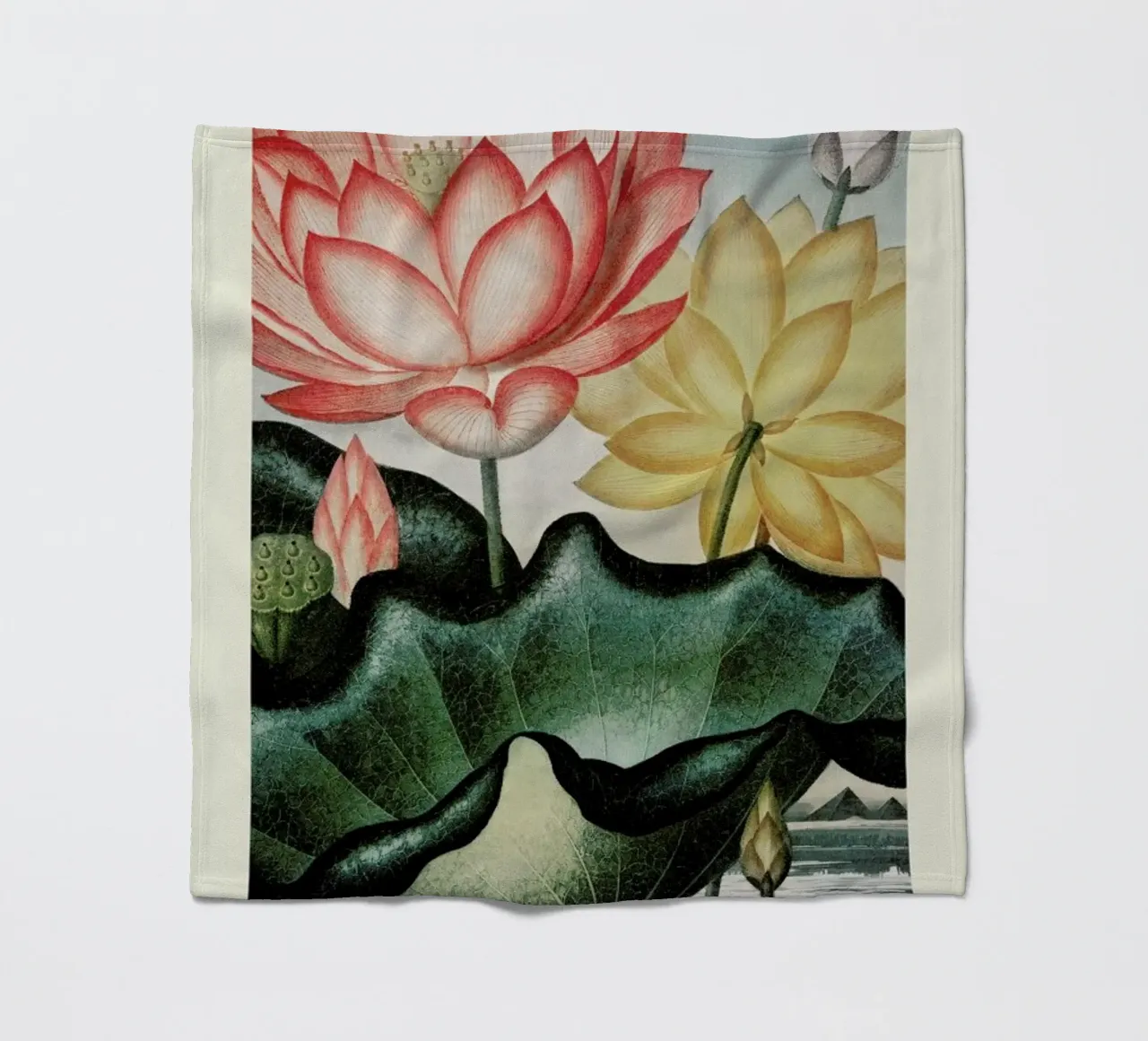 Thornton - The Sacred Egyptian Bean coperta in pile da Vintage by JUNIQE