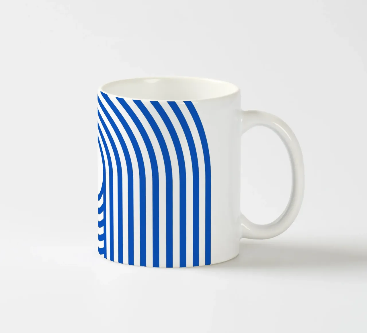 A ! Bleu tazza in ceramica da TCHAK ART