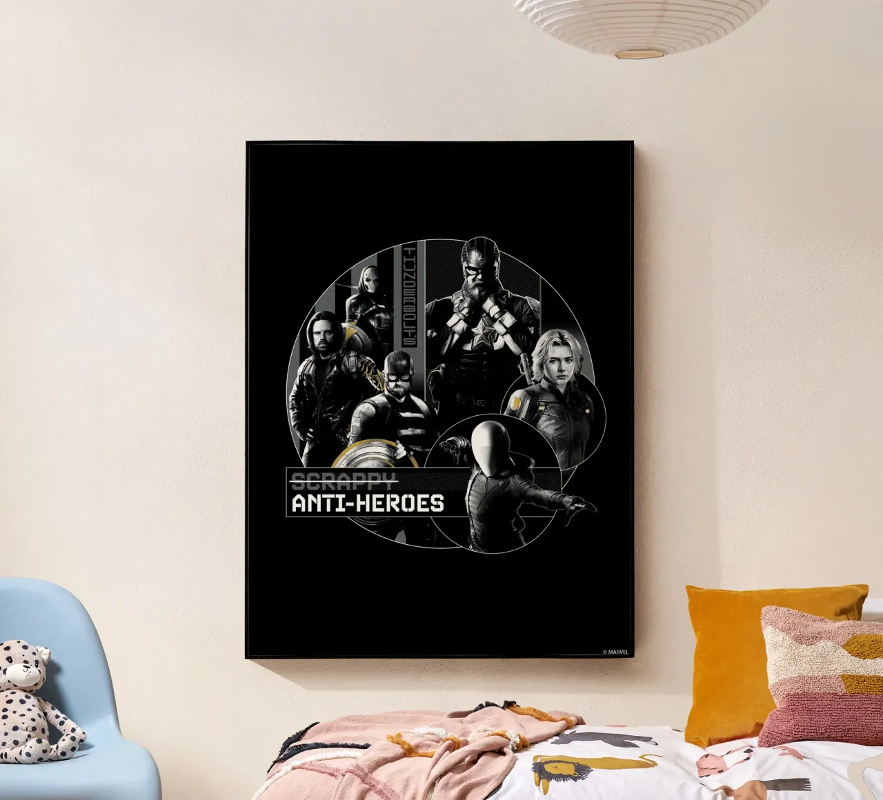 Thunderbolts* - Anti-Heroes plexiglass da MARVEL Designs by JUNIQE