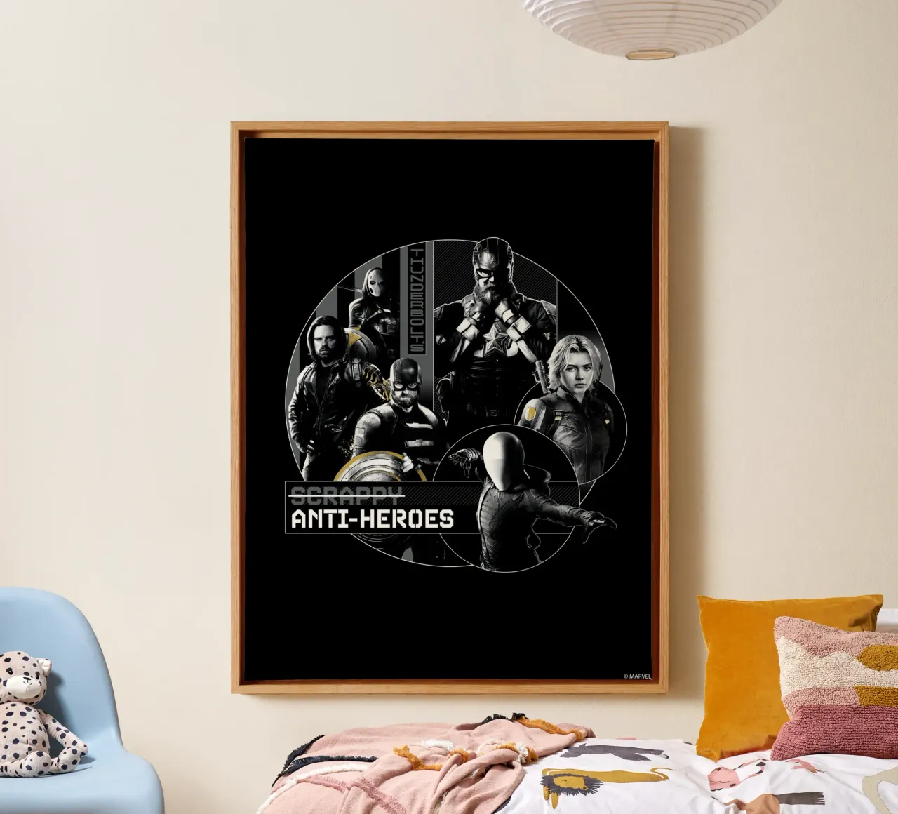 Thunderbolts* - Anti-Heroes canvas by MARVEL Designs by JUNIQE