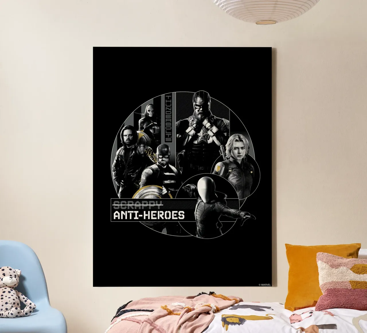 Thunderbolts* - Anti-Heroes canvas by MARVEL Designs by JUNIQE