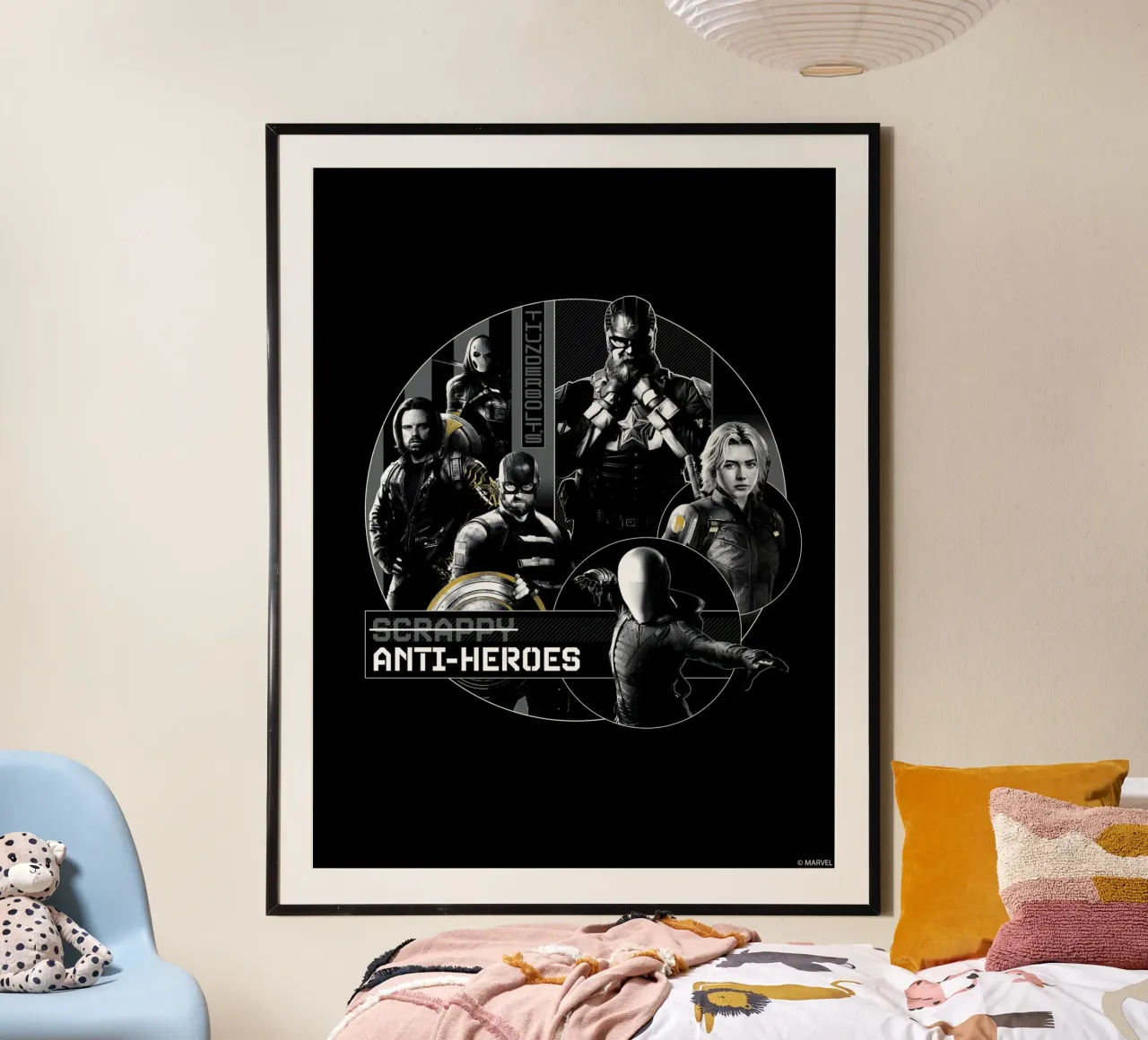 Thunderbolts* - Anti-Heroes carta hahnemühle da MARVEL Designs by JUNIQE