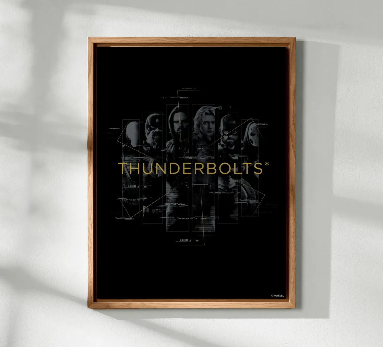 Thunderbolts* alluminio dibond da MARVEL Designs by JUNIQE