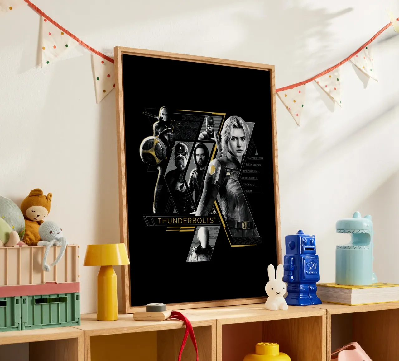 Thunderbolts* - gemeinsam! plexiglass da MARVEL Designs by JUNIQE