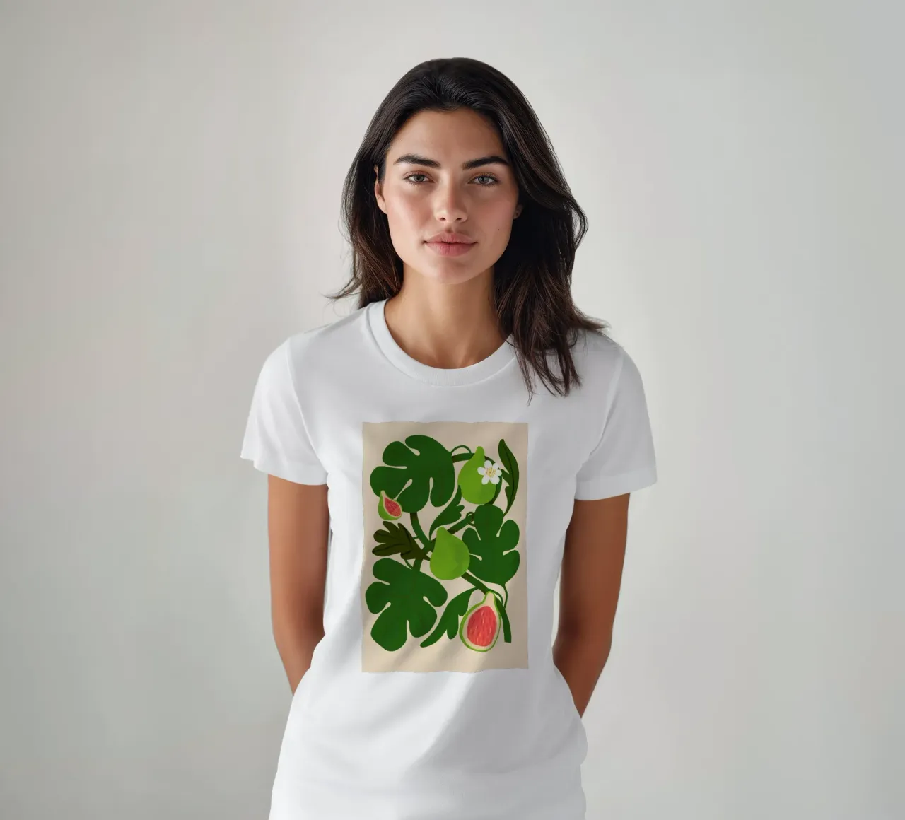 On Fig Leaf t-shirt da Pure