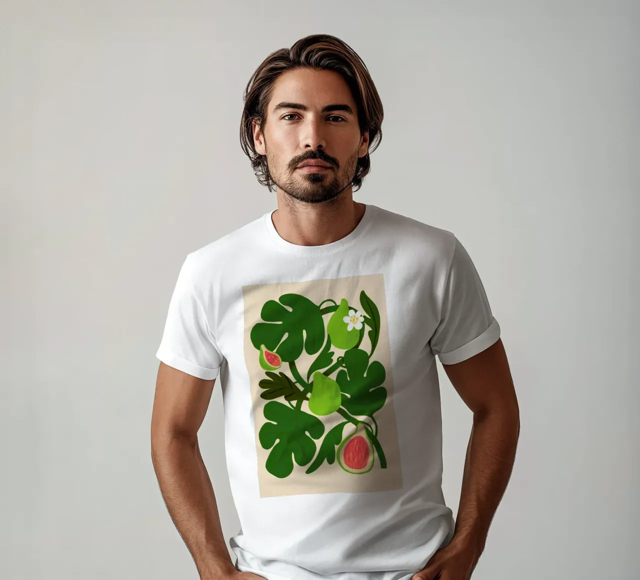 On Fig Leaf t-shirt da Pure