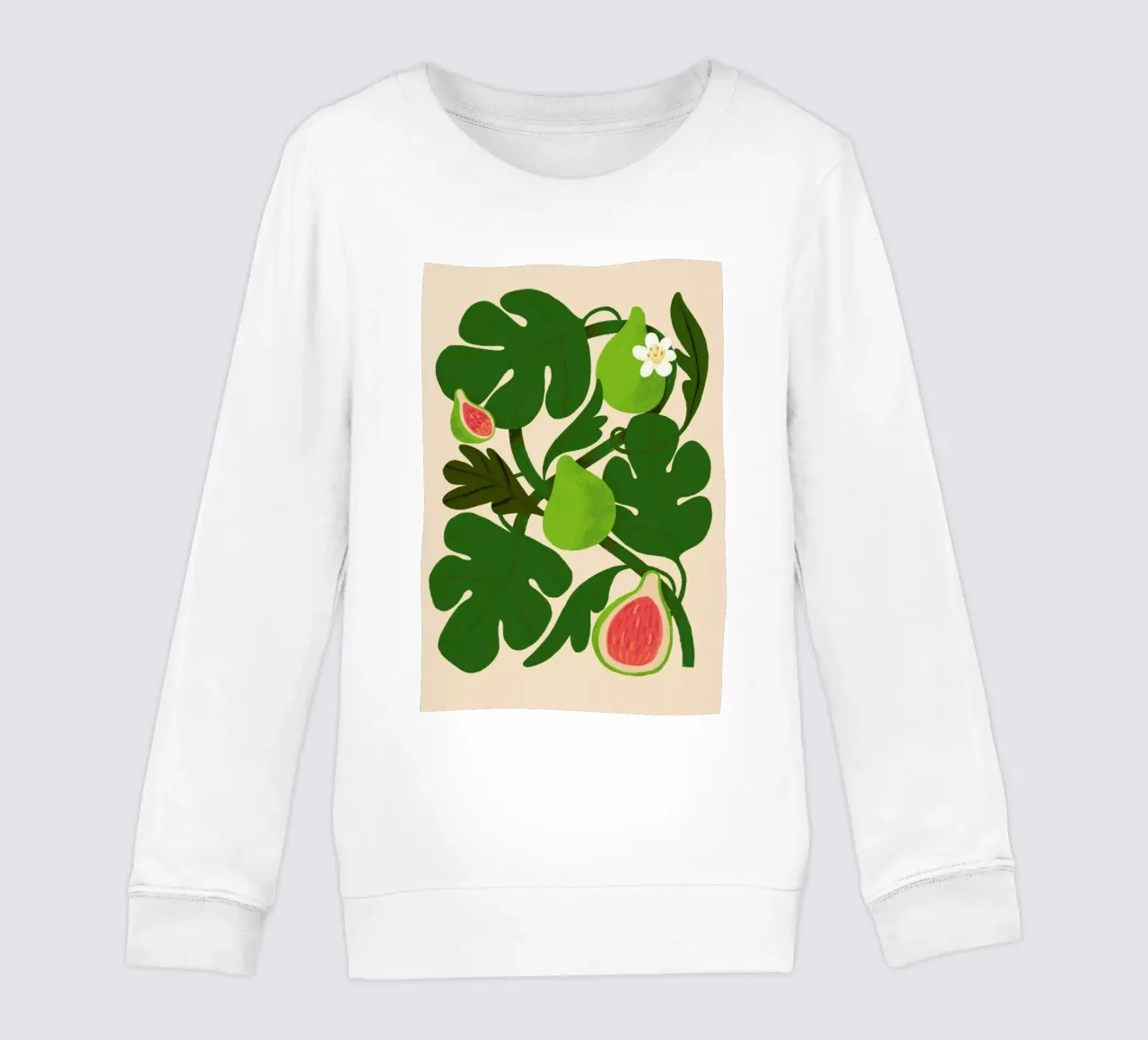 On Fig Leaf Kinder Sweatshirt von Pure